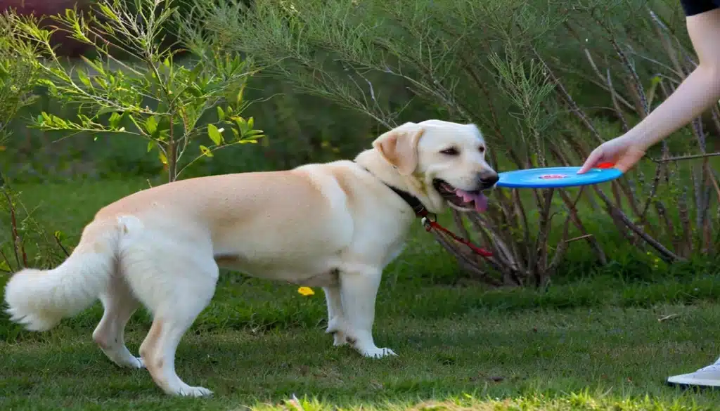 Frisbee Dog Training