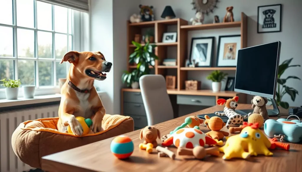 How To Entertain A Dog While At Work