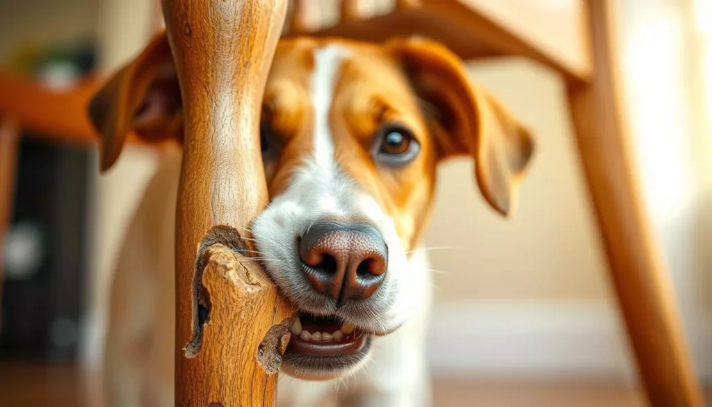 How To Get Dog To Stop Chewing Wood