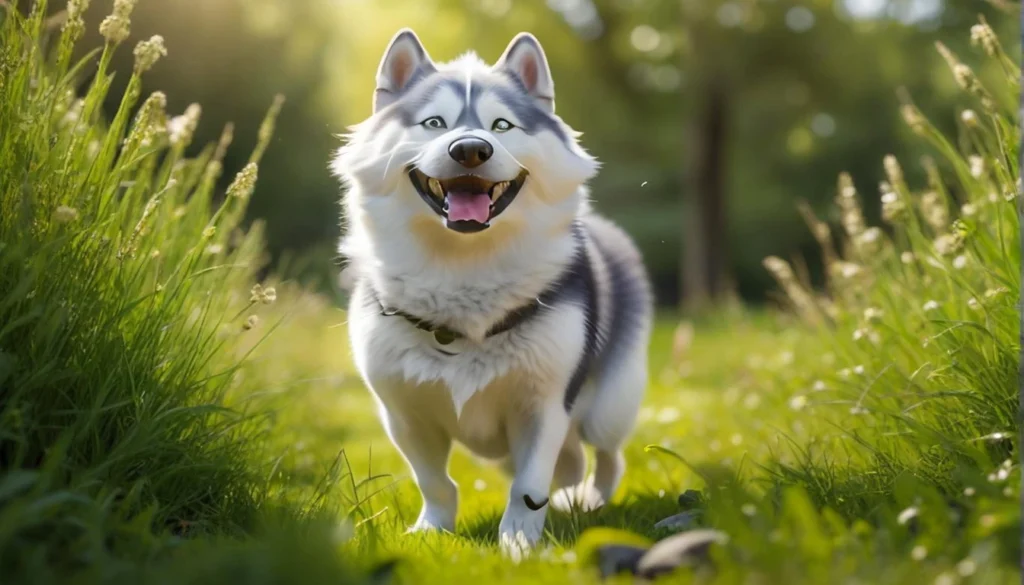 Positive Reinforcement Husky Training