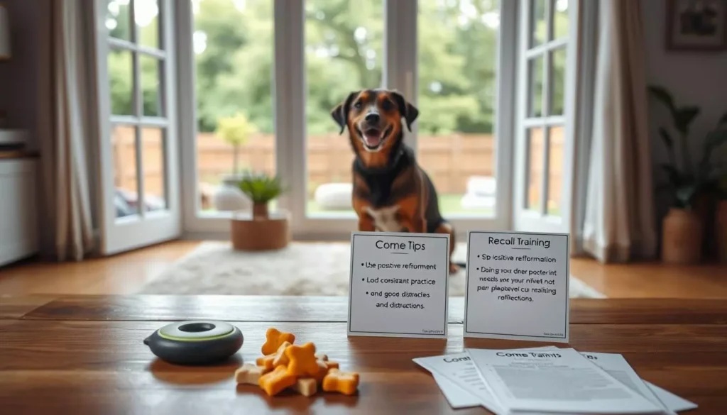Training A Dog To Come Back When Called