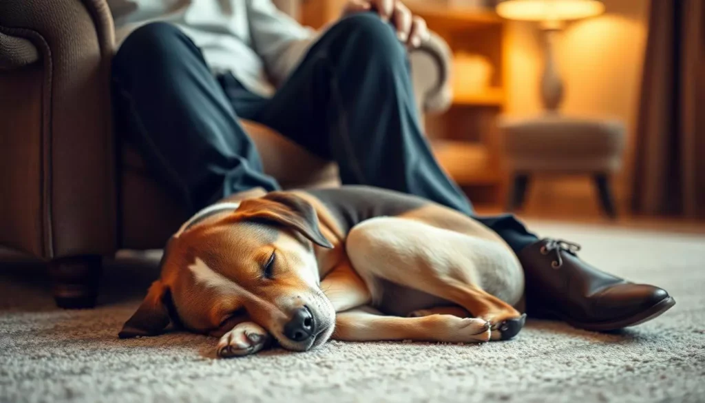 Why Do Dogs Sleep At The Foot Of The Bed