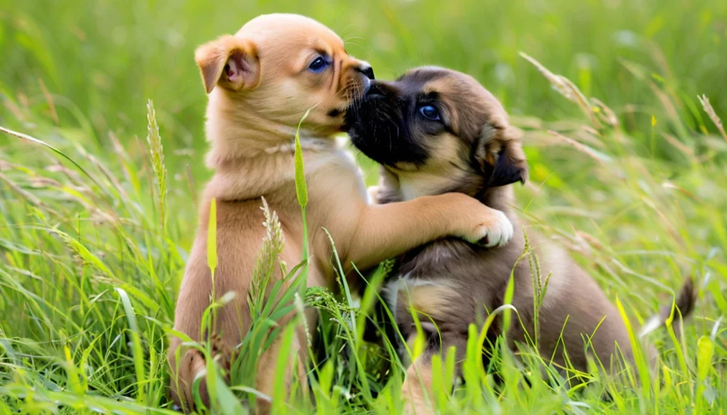 Why Dogs Lick Each Other