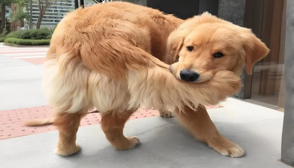 Why Is My Dog Biting His Fur Off