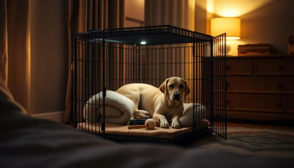 Adult Dog Crate Training At Night