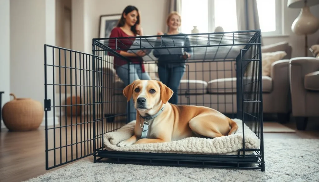Crate Train Dog Overnight