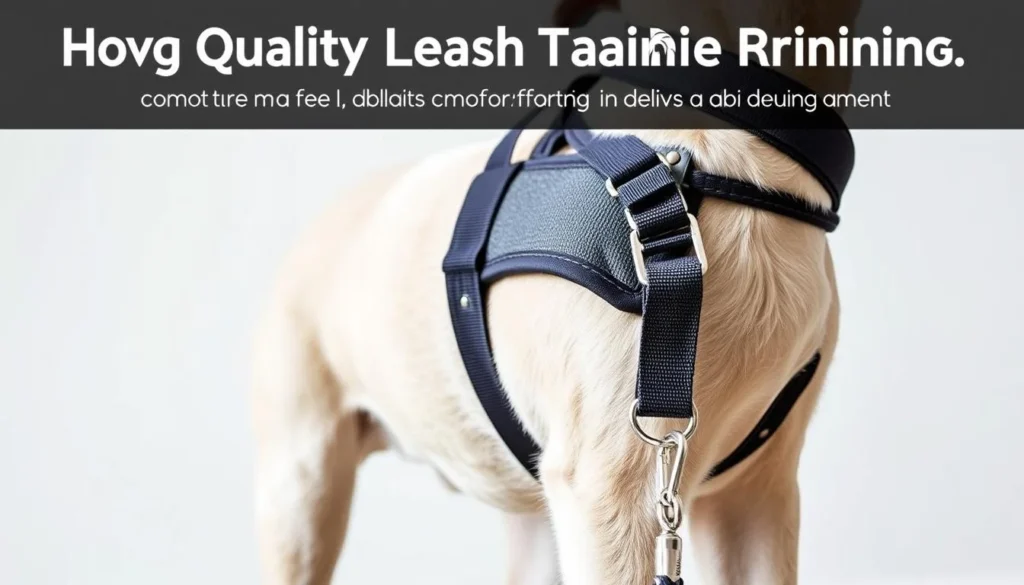 Dog Leash Training Harness