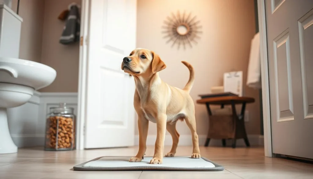 Dog Potty Training In Bathroom