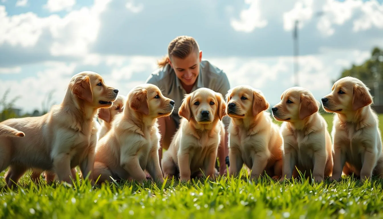Golden Retriever Puppies Info And Training