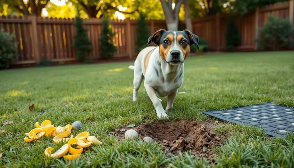 How To Stop A Dog From Digging Holes In The Yard