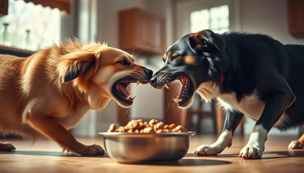 How To Stop Dog Fighting Over Food