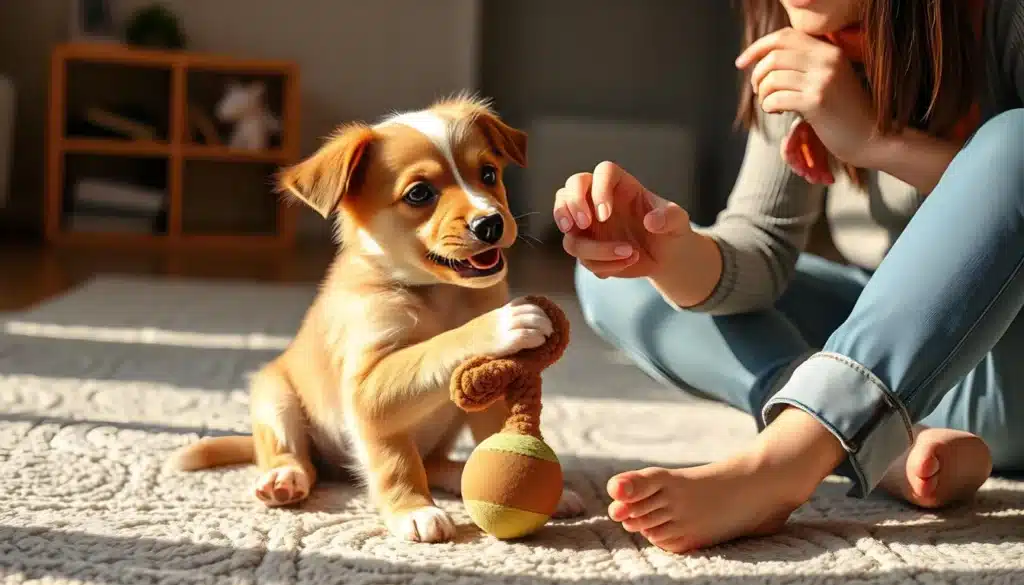 How To Stop Puppy From Biting Feet