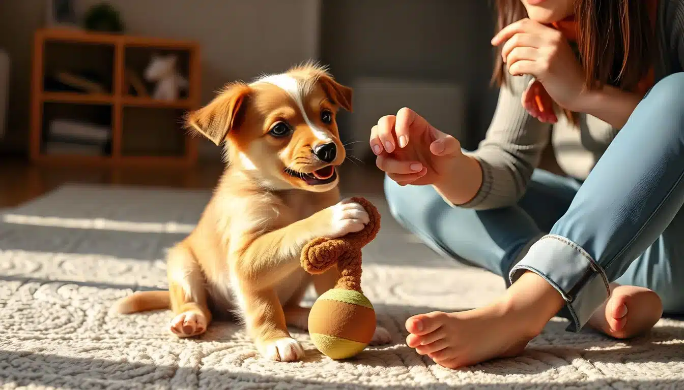 How To Stop Puppy From Biting Feet
