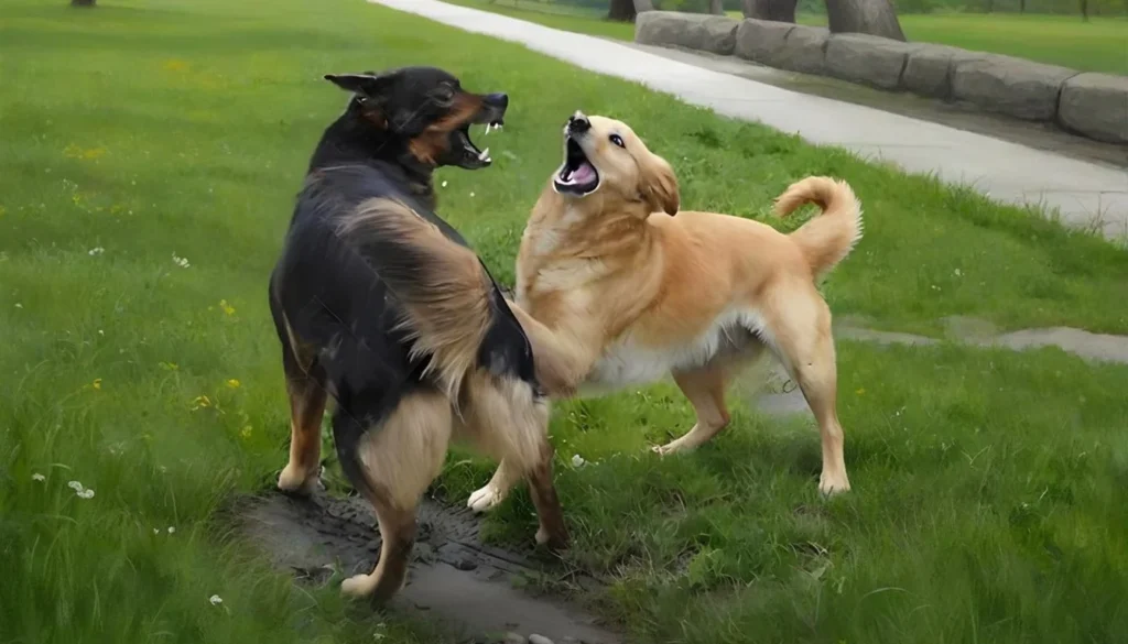 How To Tame An Aggressive Dog Towards Other Dogs