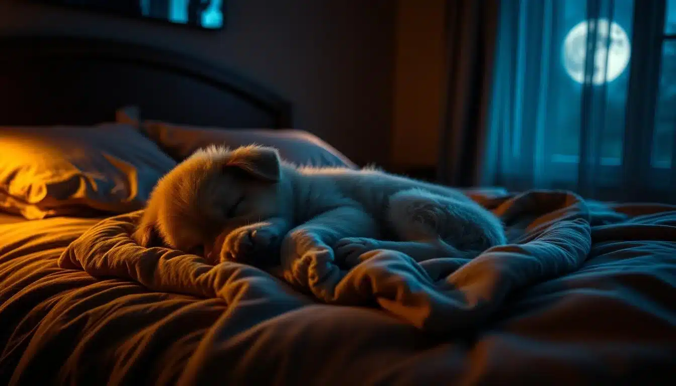 How To Train A Puppy To Sleep At Night