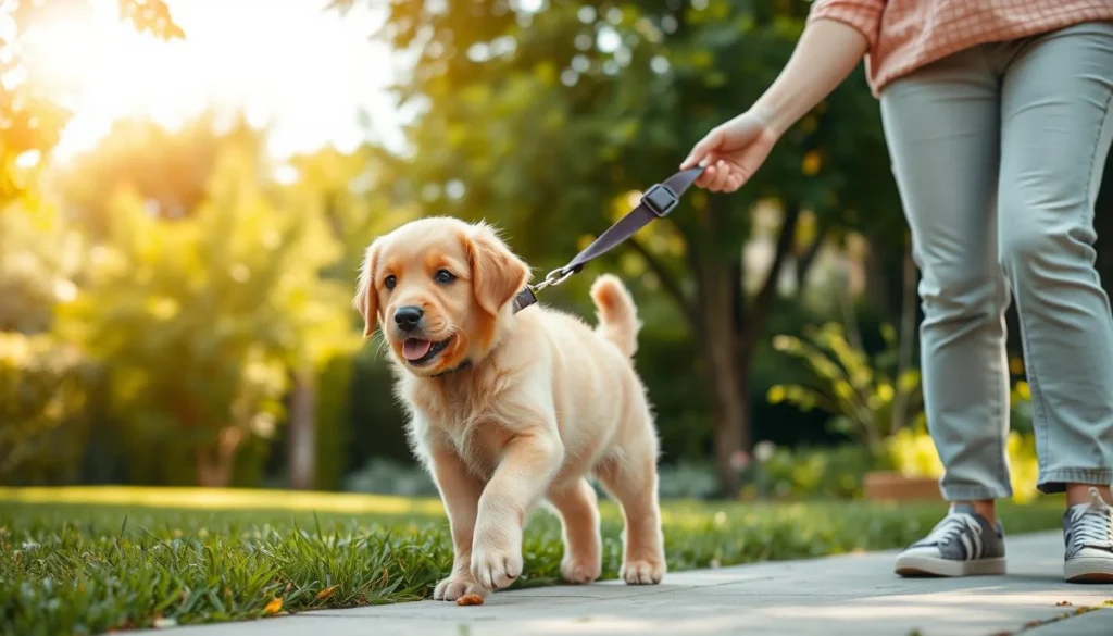 How To Train A Puppy To Walk On A Leash Beside You