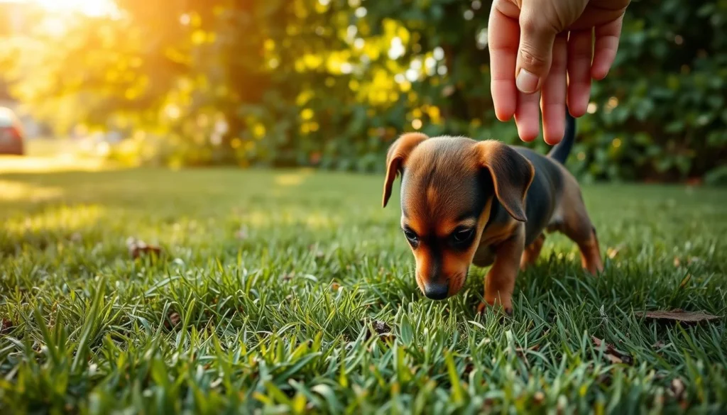 How To Train Puppy To Poop Outside