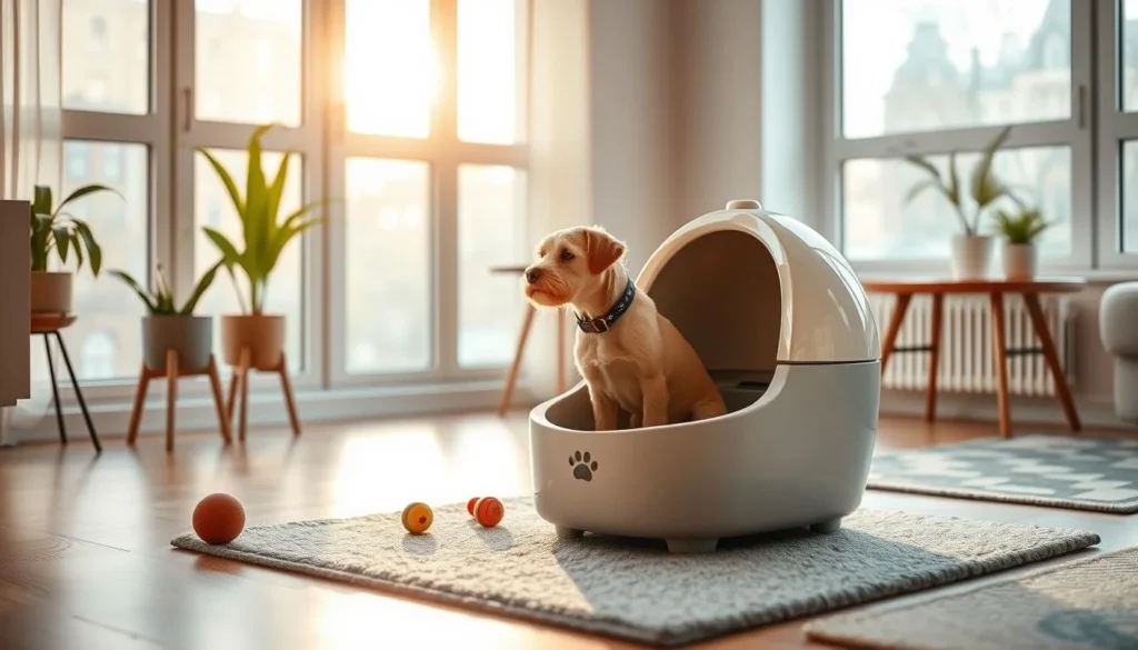 Indoor Potty Training Dog