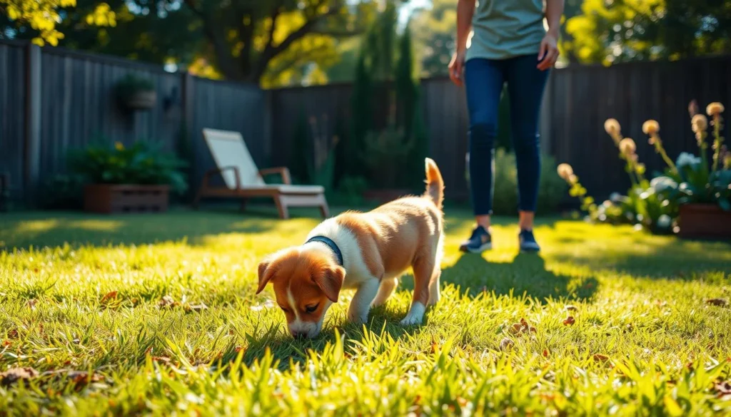 Train Puppy Potty Outside
