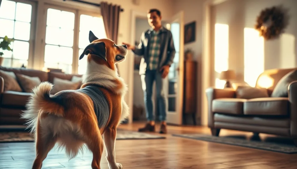 Training A Dog Not To Jump Up On Visitors