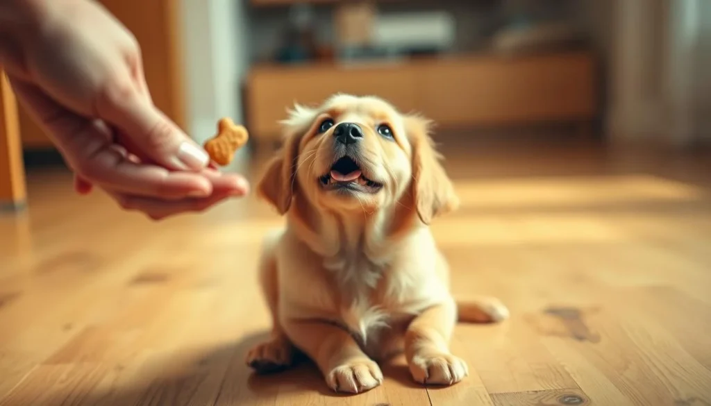 Training Dog To Go Down Stairs