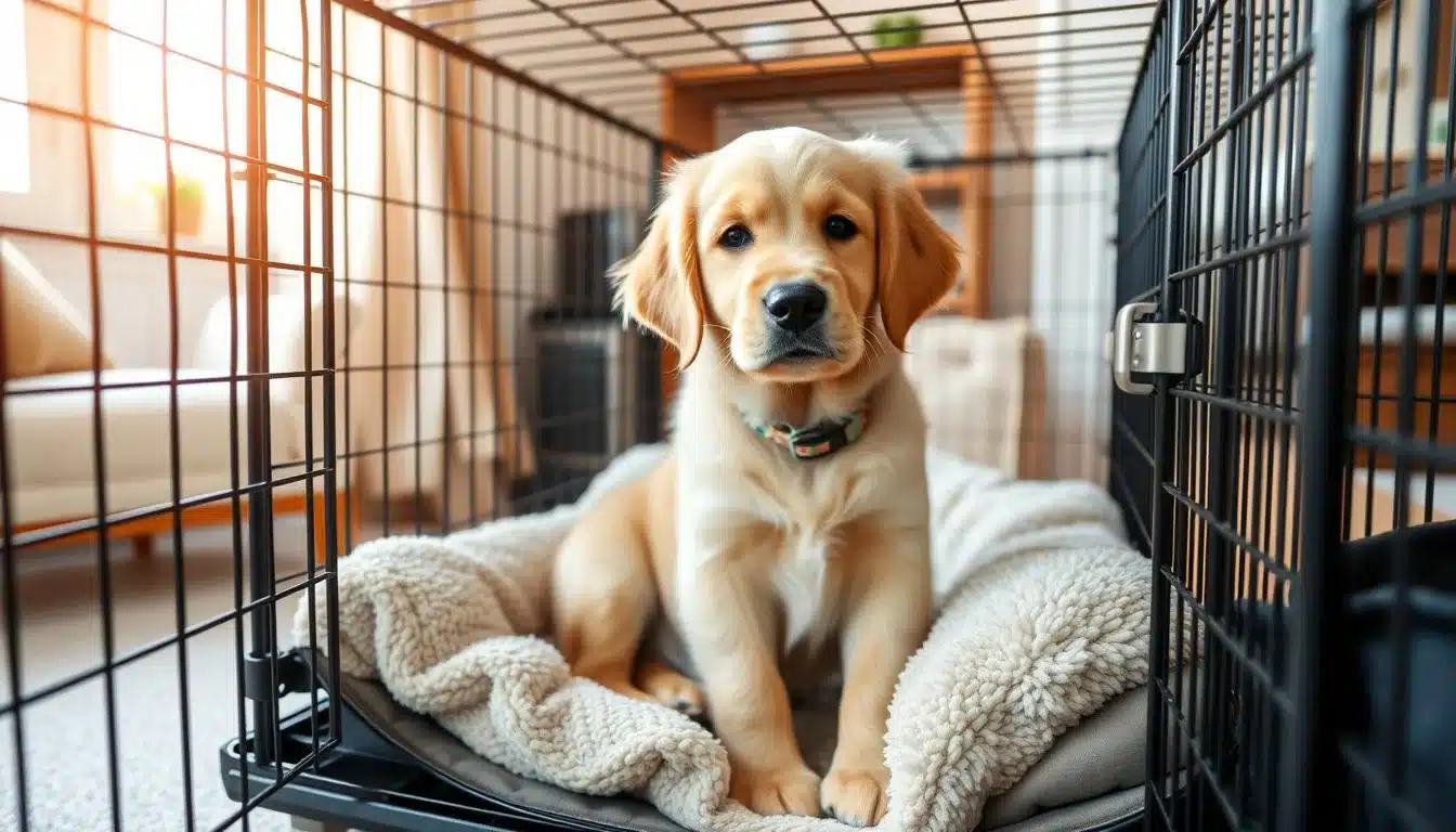 Training Dog To Go In Kennel