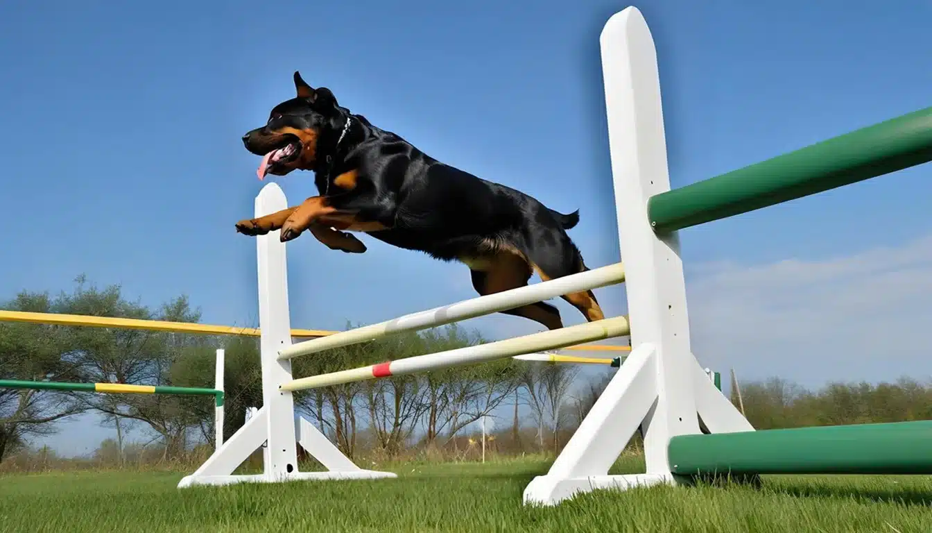 Training Dogs Jump Up