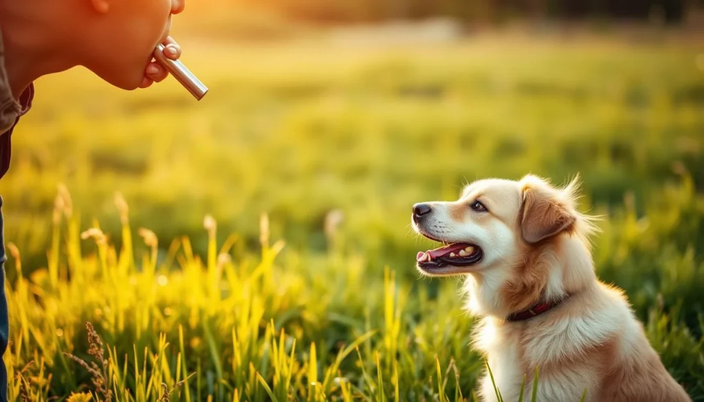 Whistle For Dog Training